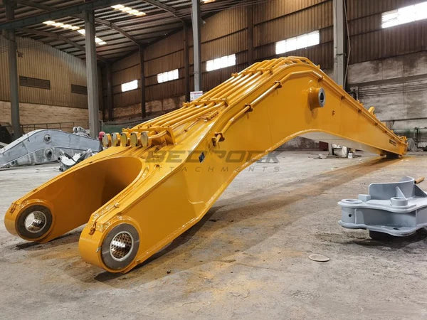 Bedrock Attachment Long Reach Arm and Boom | Reach 75' Ft | Machine Size 90-95 Tons | For Excavators