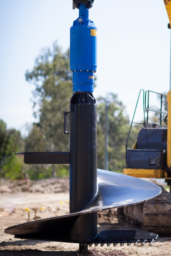 Auger Torque | Auger Range | Models PA Series | 22" To 60" Diameter | 4.33" Square Shaft | Machine Size 17 To 45 Tons | For Excavators