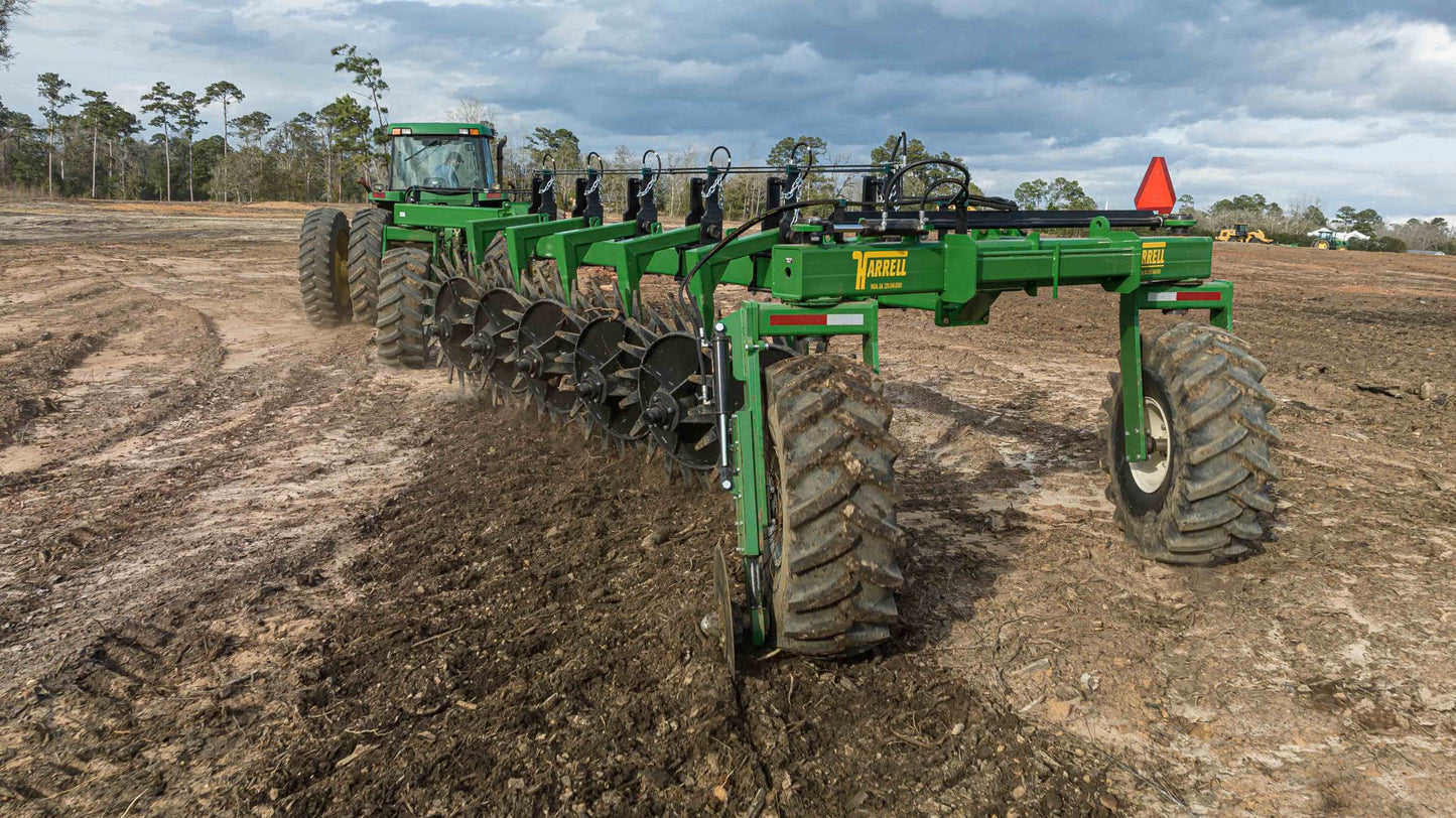 Harrell Ag | Rock N' Root Rake | 12' Working Width | Land Clearing | HorsePower 60-200+ HP | For 60-200+ HP Tractors