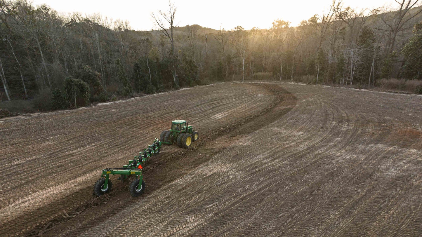 Harrell Ag | Rock N' Root Rake | 12' Working Width | Land Clearing | HorsePower 60-200+ HP | For 60-200+ HP Tractors