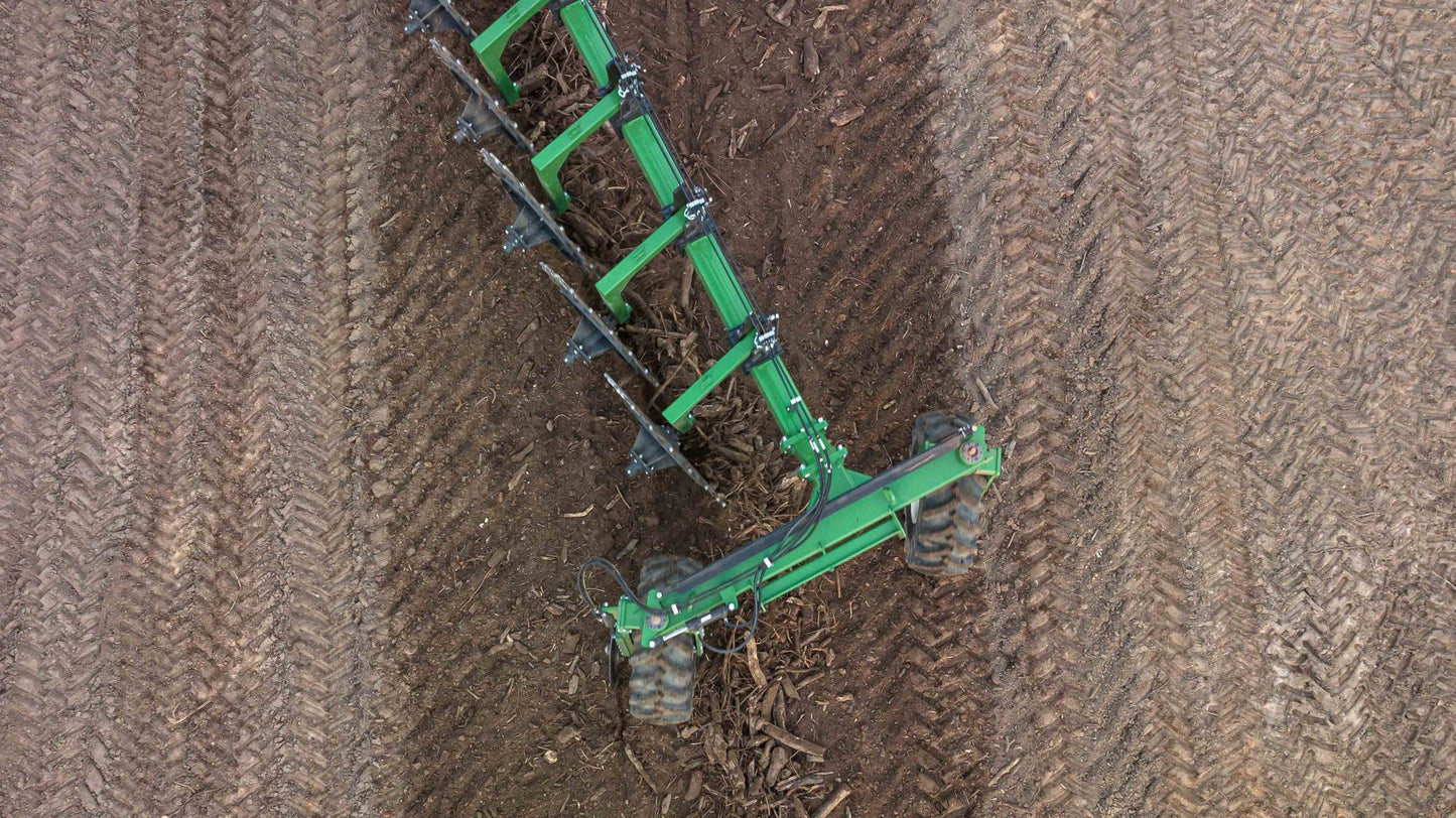 Harrell Ag | Rock N' Root Rake | 12' Working Width | Land Clearing | HorsePower 60-200+ HP | For 60-200+ HP Tractors