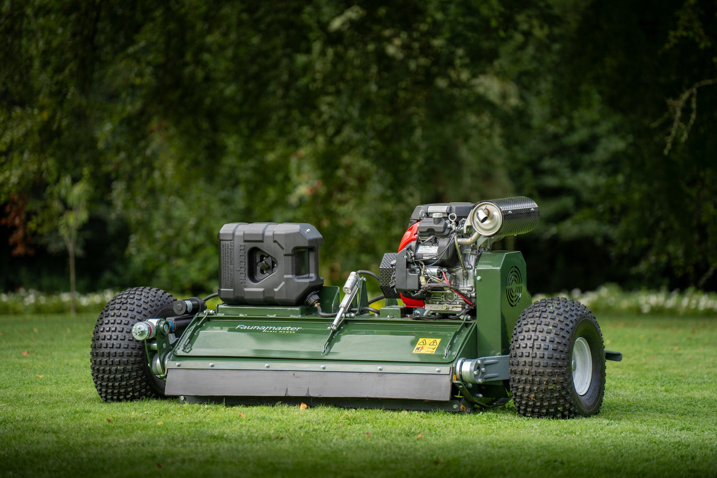 PH Outdoors Faunamaster Flail Mower | Model FM-130 | Overall Width 82.7" | Working Width 51.2" | Engine Horsepower 22.1 HP | For ATVs & UTVs