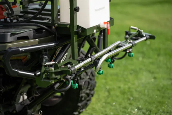 Faunamaster ATV Sprayer | Model FMS-70 | Working Width 120" inches (10' ft) Spray Boom | Capacity 15 Gallons | For ATV/UTVs