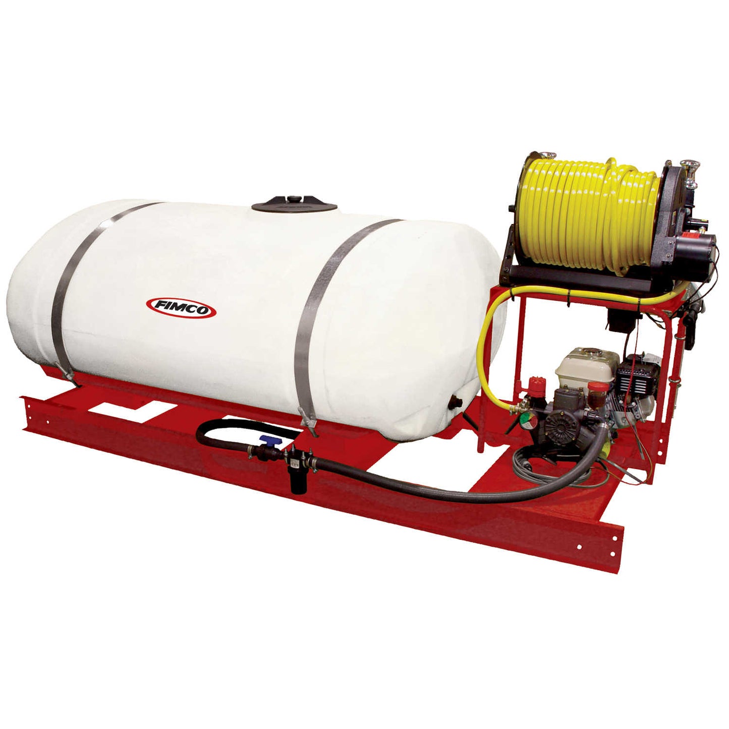 Fimco Gasoline-Powered Deluxe Skid Sprayer | Tank Capacity 300-Gallon | Honda Engine 5.5 HP