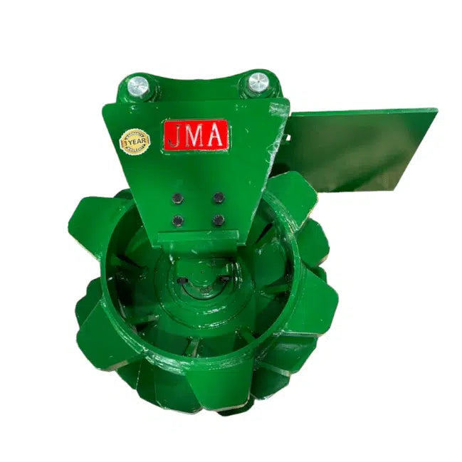 JMA Attachments Compaction Wheels | Compaction Width 25" inches | For 7 – 10 Tons Excavators