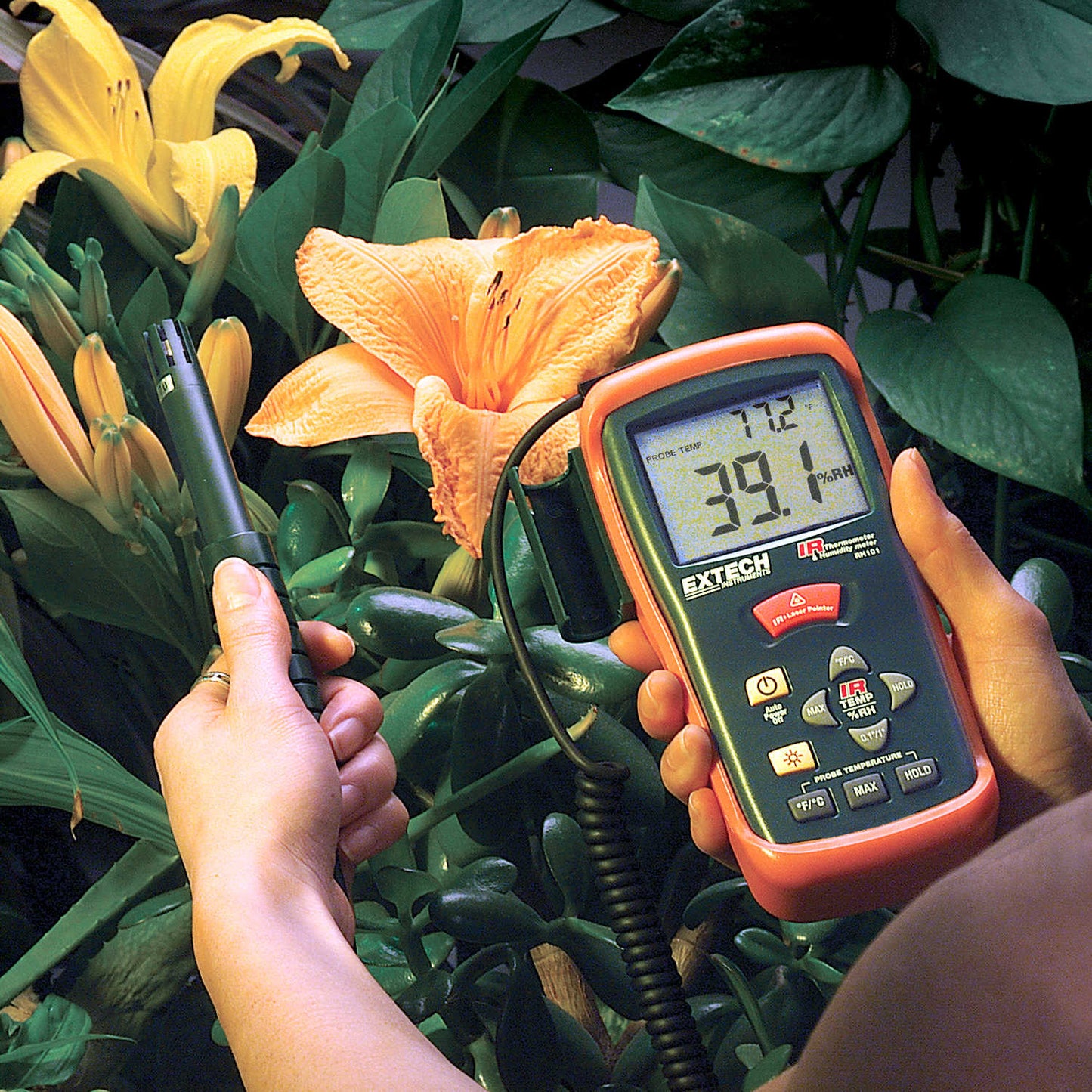 Extech® Hygro-Thermometer with Infrared Thermometer