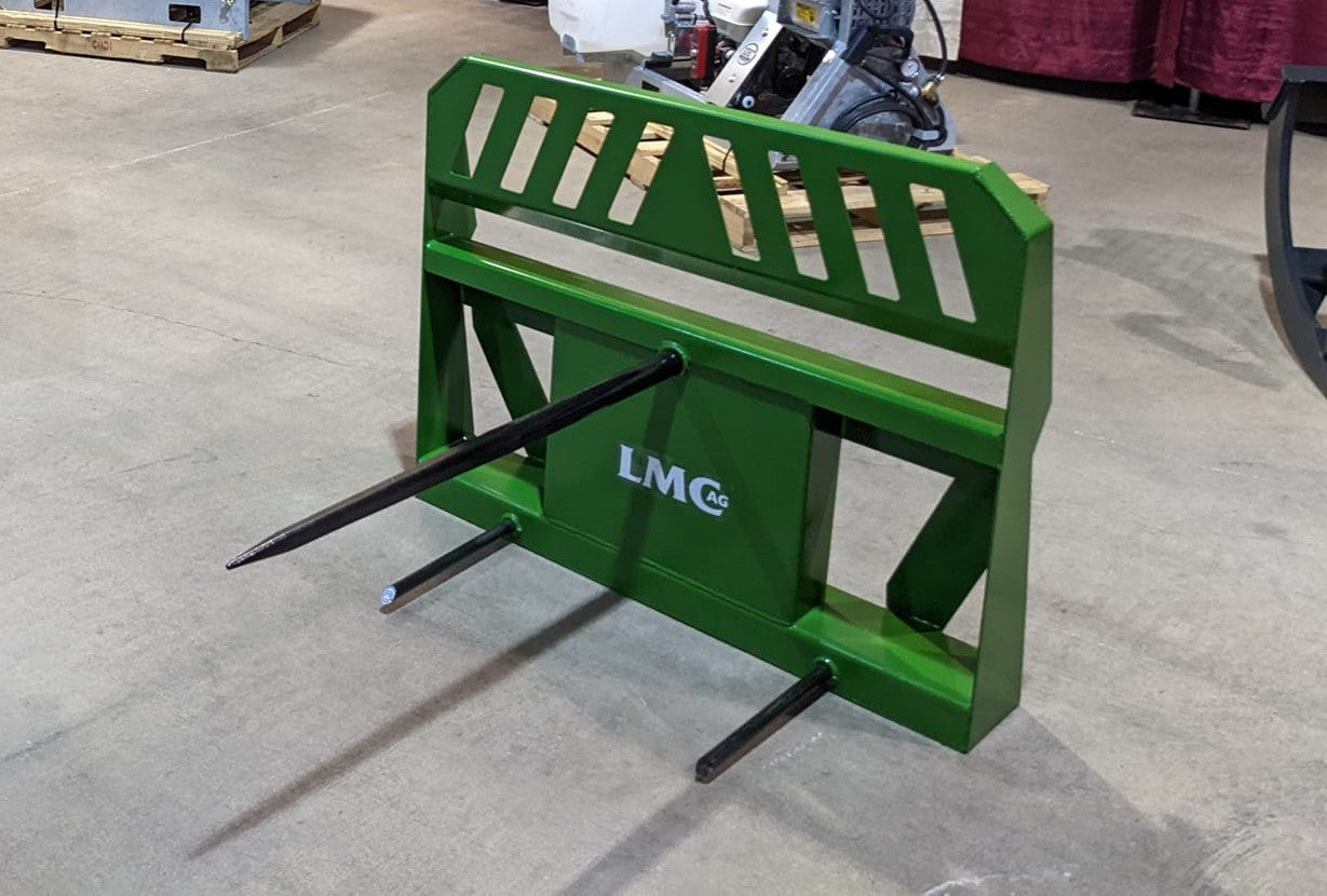 LMC AG Front End Hay Spear - Single Loader Attachment | For Tractors