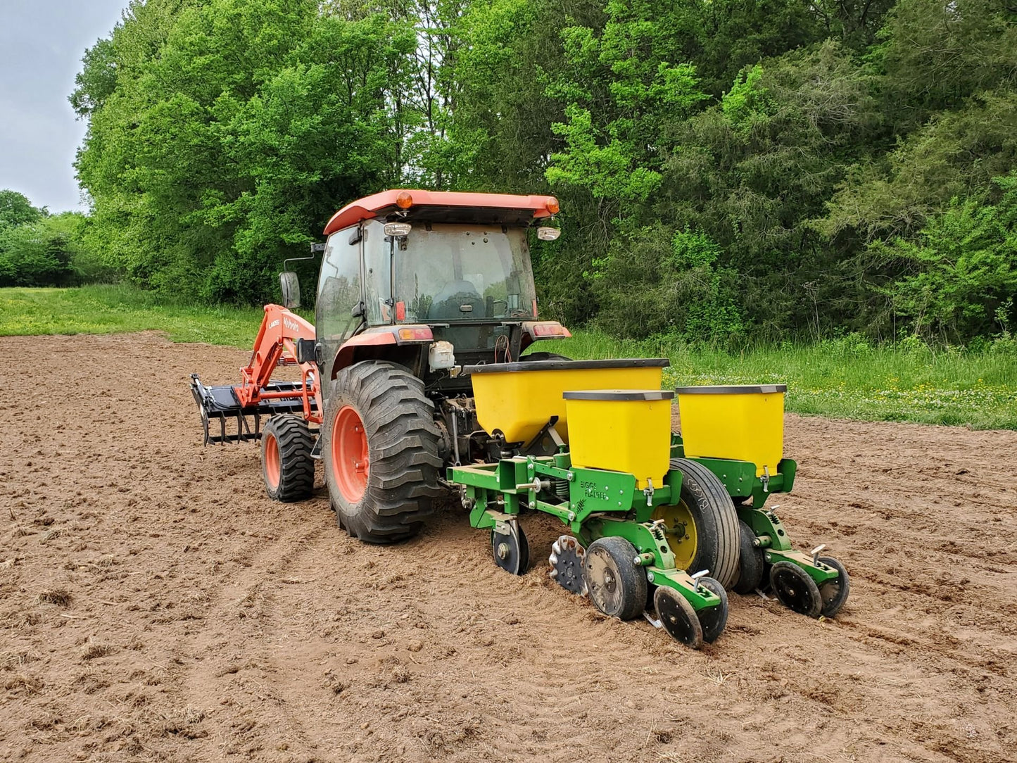 Biggs Planter 2 Row Food Plot Planters | For Tractor