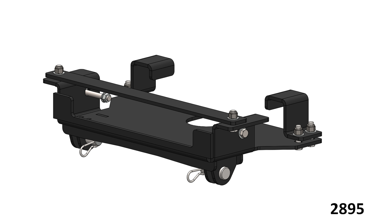 HitchDoc Outdoor | Eagle Snow Plow | Model 72″ | Width 72" | Steel Front-Mount Complete Plow System | 2400-2440 Kioti (K9) (2018-2019) | Horsepower 40+ HP | For UTV