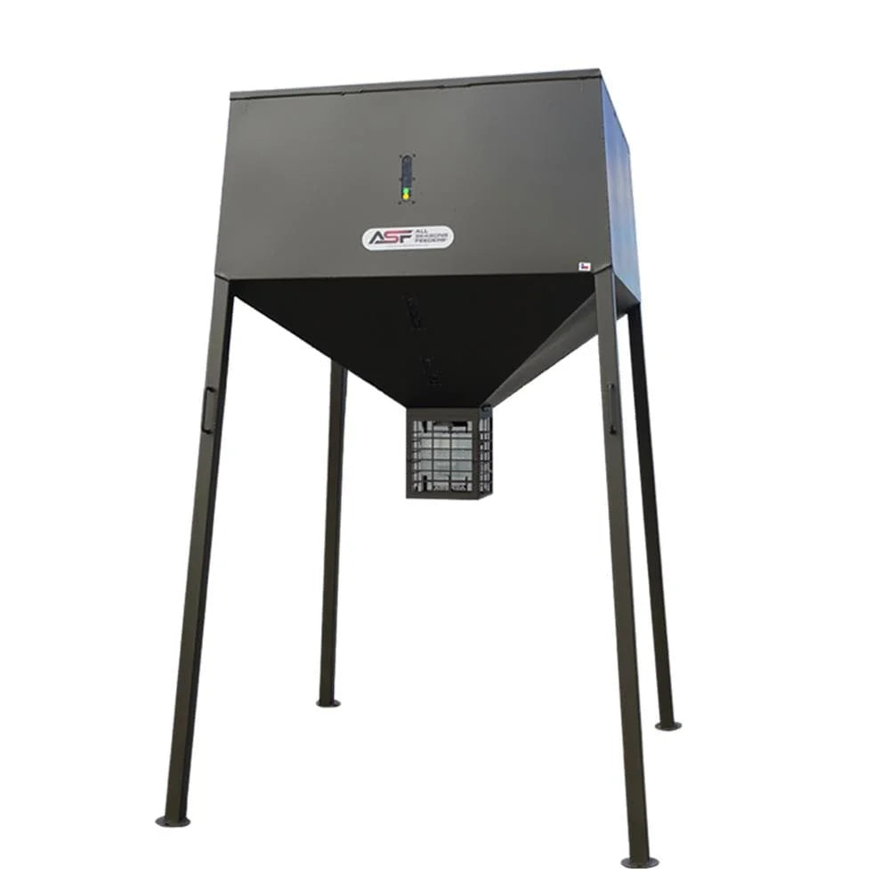 ASF Broadcast Feeder w/ Solar | Capacity 2,000lb | Width 56" inches