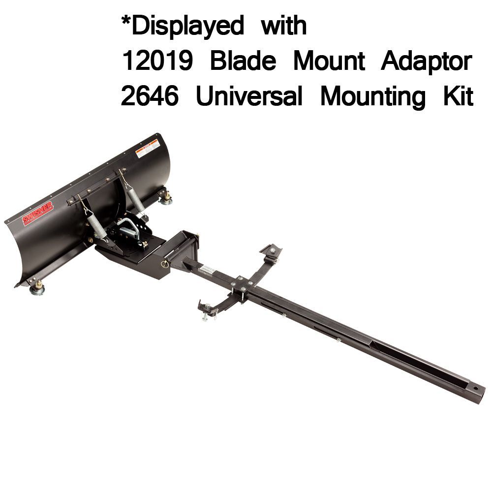 Swisher Straight Plow Blade | Model 18749 | 48" Width | Horsepower 15-20 HP | For ATVs/UTVs & Lawn Tractors