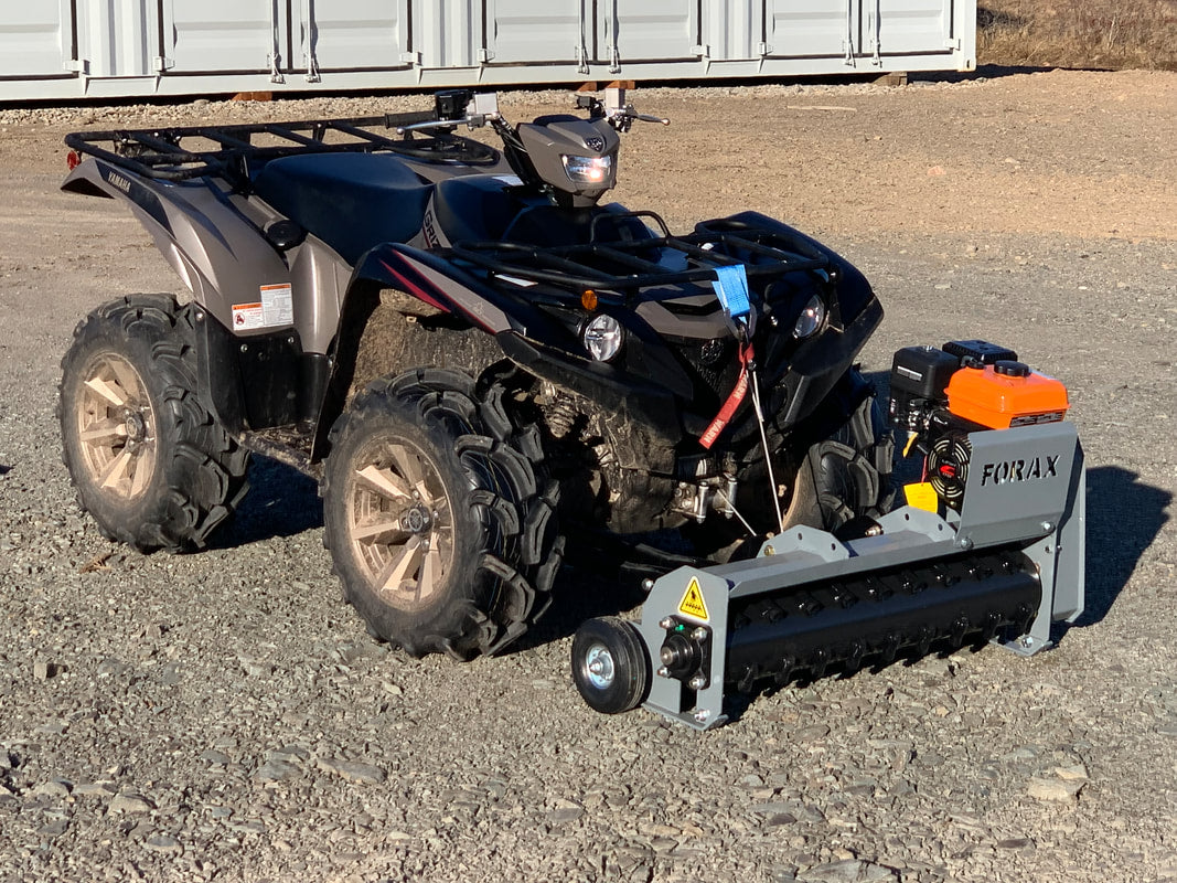 Forax ATV Gas Powered Mulcher | Model GP36 | 36" Cutting Width | Horsepower 7HP | For ATV