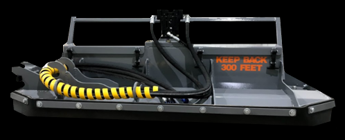 Forax Equipment Extreme Duty Brush Cutter | Model XDBC | Cutting Width 72" | Hydraulic Flow 25–30 GPM | For Road Graders