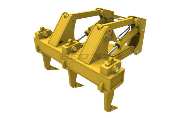 Bedrock Attachments Heavy-Duty 2BBL MS Ripper | Model BR42 | Width: 74.8" | Weight: 1.94 Ton | For Bulldozer