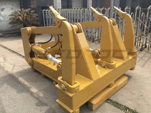 Bedrock Attachments Heavy-Duty 2BBL MS Ripper | Model BR08 | Width: 86.6" | Weight: 3.45 Ton | For Bulldozer