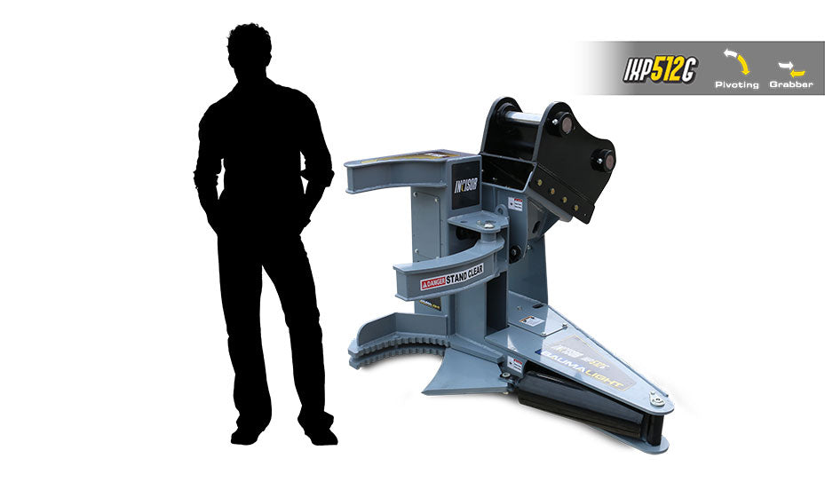 Baumalight Tree Shear | Model IXP508G, IXP510G & IXP512G | Limb Size 8", 10" & 12" | Machine Size 3 To 20 Tons | For Excavators
