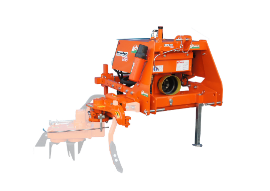 Rinieri Single Turbo EVO Inter-Row Cultivator | Row Width 67"-236" inches | Horsepower 50-80 HP | For Tractors