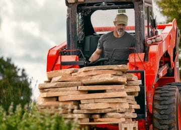 KIOTI Skid Steer Loader | Model SL750-LQ Cab | Width 74.4" | Length 144.7" | Height with Cab 81.2" | Hydraulic Flow 21.9 GPM | For Heavy-Duty Tasks