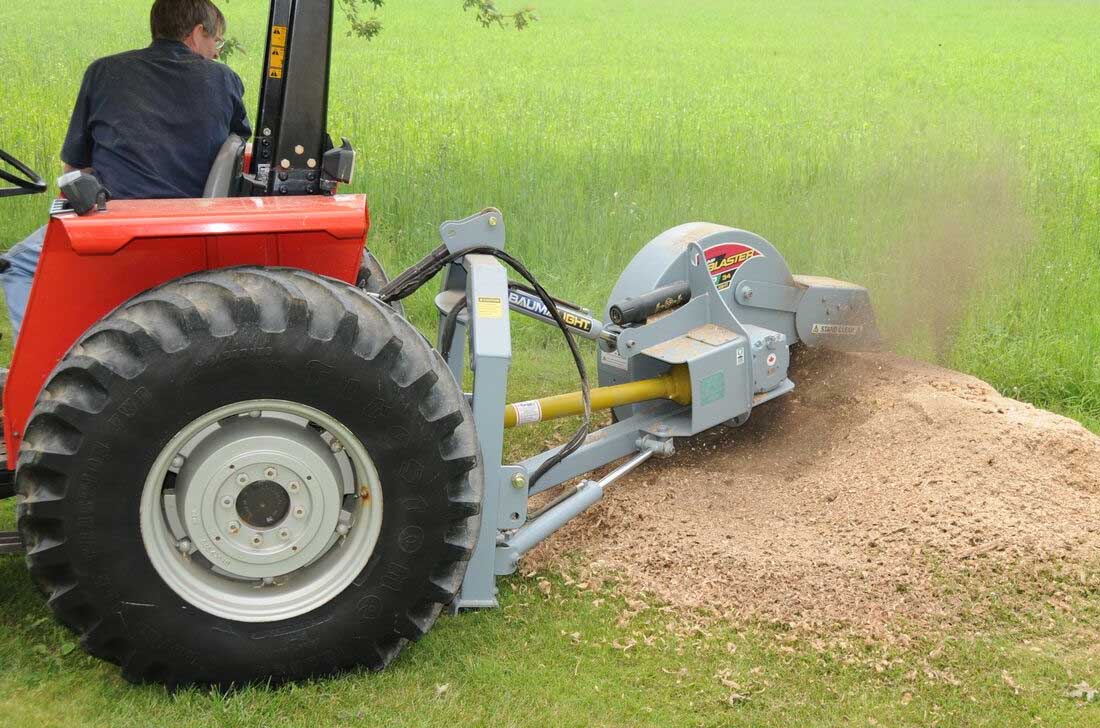 Baumalight | 3 Point Hitch Stump Grinder | 3P34 | 34" Rotor | 50-80 HP | For Tractor