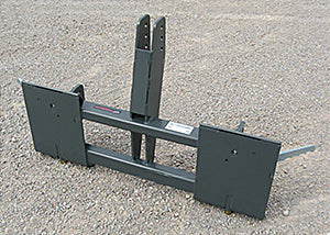 Worksaver | 3-Point Hitch to Skid Steer Adapter Bracket | Model 835080 | Width Varies | Horsepower 30-80 | For Tractors