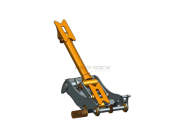 Bedrock Attachments Pin Grabber Thumb | Model EPT70-PG3T30 | Width 27.6" | Pin Size 70mm | 3 Teeth | Machine Size 15-18 Ton | For Excavators
