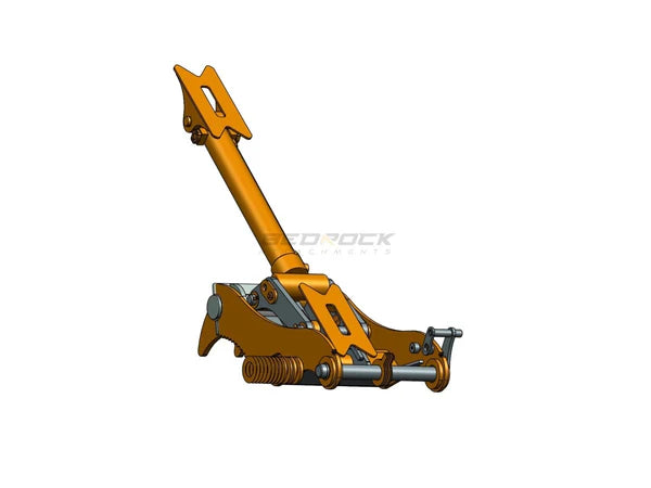 Bedrock Attachments Pin-On Thumb | Model EPT70-PO3T30 | Width 27.6" | Pin Size 70mm | 3 Teeth | Machine Size 15-18 Ton | For Excavators