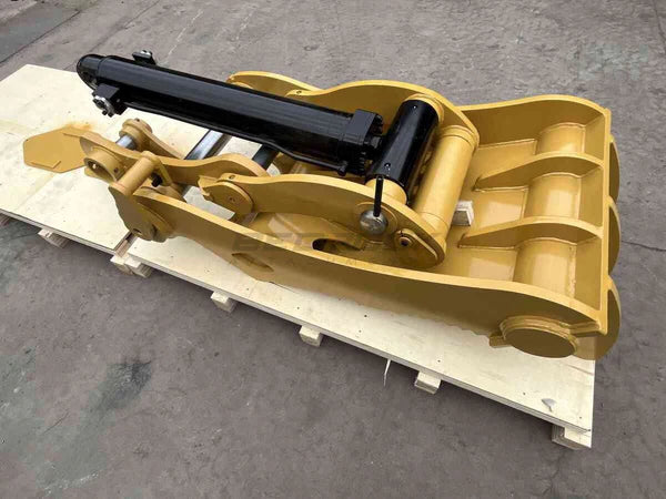 Bedrock Attachments Pin-On Thumb | Model ET100-PO3T42 | Width 43.3" | Pin Size 100mm | 3 Teeth | Machine Size 30-36 Ton | For Excavators