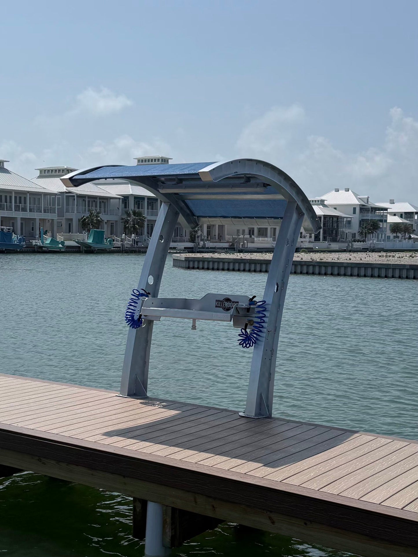 Killer Dock Slam 3 1/2 Fish Cleaning Station | Width 42" | Wind Rated 150 MPH