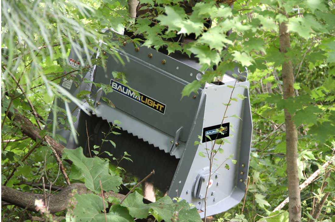 Baumalight Fixed Tooth Mulcher | Model MX530 | Path Width 40" | Machine Size 4-12 Tons | For Excavators