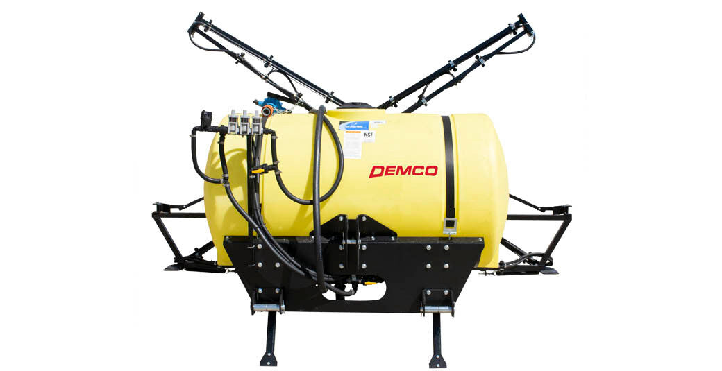 Demco | RM Series Sprayer | Model 150 Gallon | Truss‑T Boom 21' | Horsepower 40 To 60 HP | For Tractor