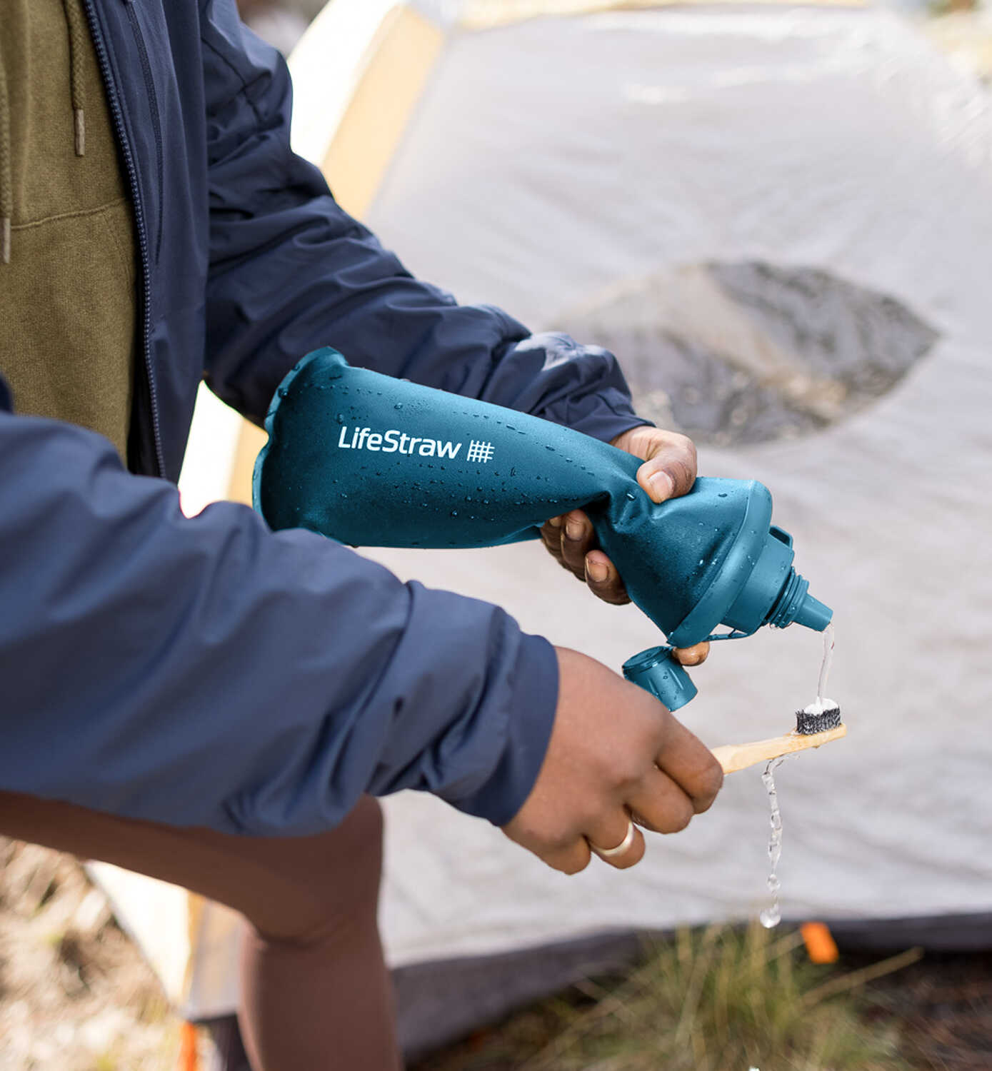 LifeStraw® Peak Collapsible Water Bottle