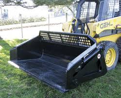Martatch | High Dump Bucket | Model MHDBS-A Series | Working Width 66", 72", 78", 84", & 96" | Hydraulic Flow 8 To 15 GPM | For Skid Steer