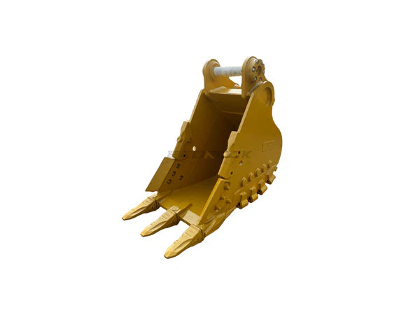Bedrock Attachments Heavy-Duty Bucket | Model EB330DHD-30-0.78 | Width 33" | Capacity 0.78 CU M | Machine Size 30-40 Tons | For Excavators CAT 330
