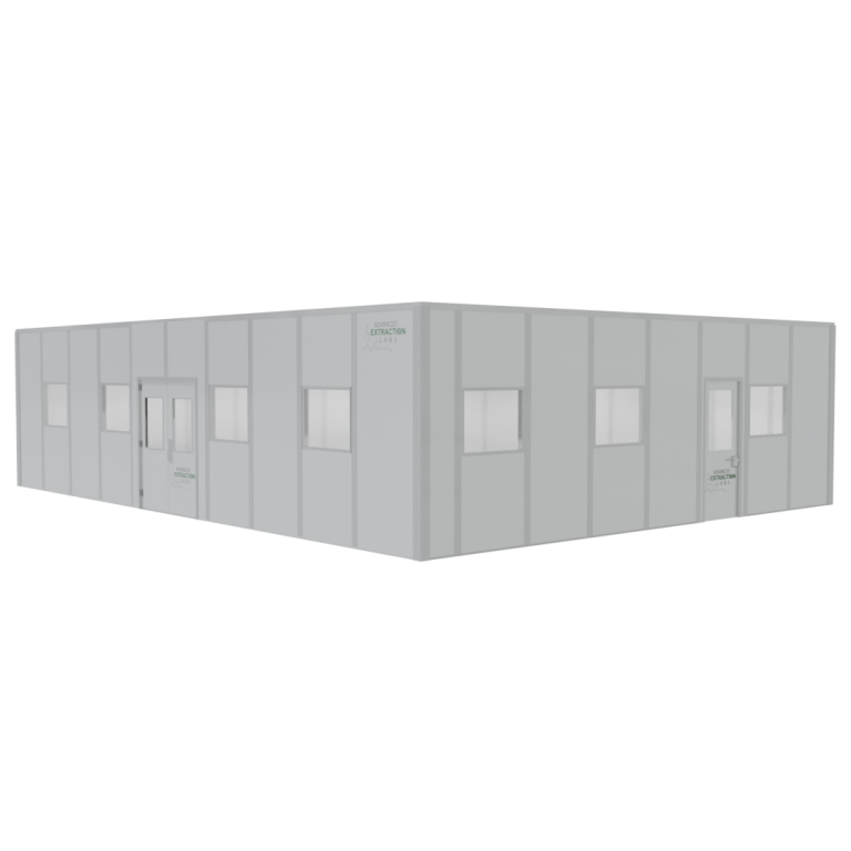 Advanced Extraction Labs Modular Clean Room Indoor Booth | Extraction Booth
