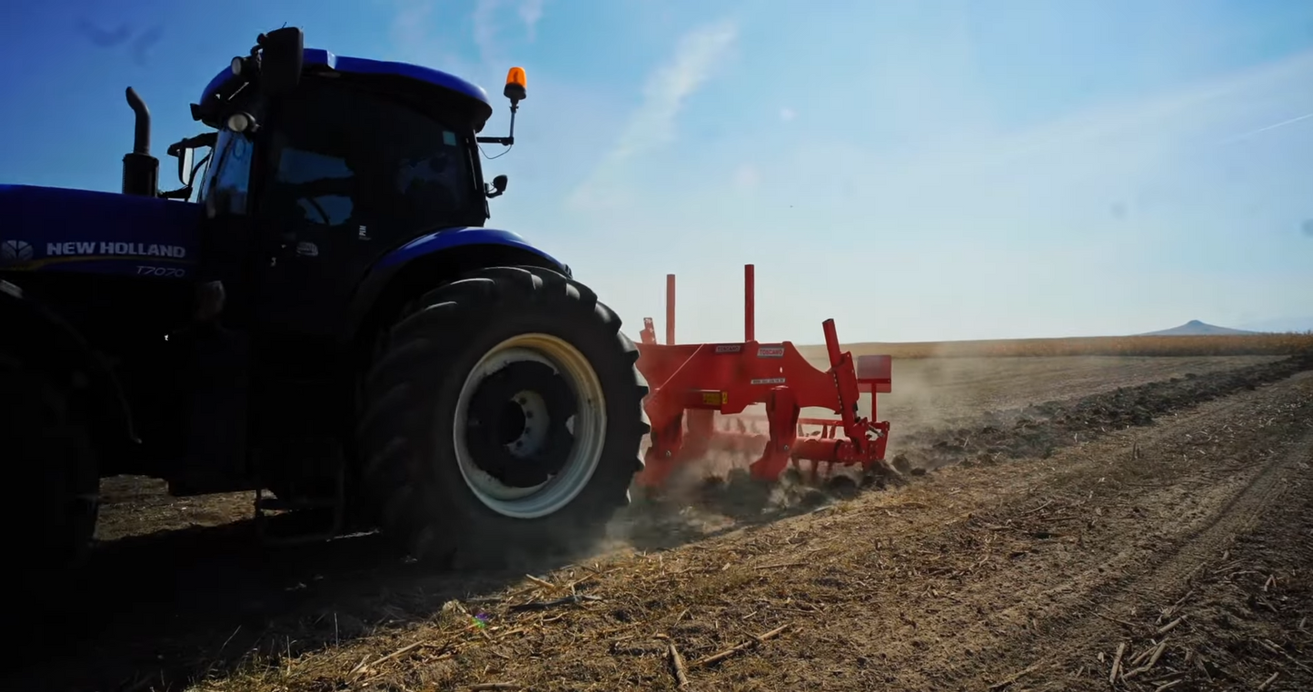 TOSCANO | Heavy Duty Subsoiler | Model 2500/5, 3000/7, 3500/7, 4000/9 & 5000/11 | Work Width 8.2 To 16.4 Feet | HorsePower 170-390 HP | For Tractor