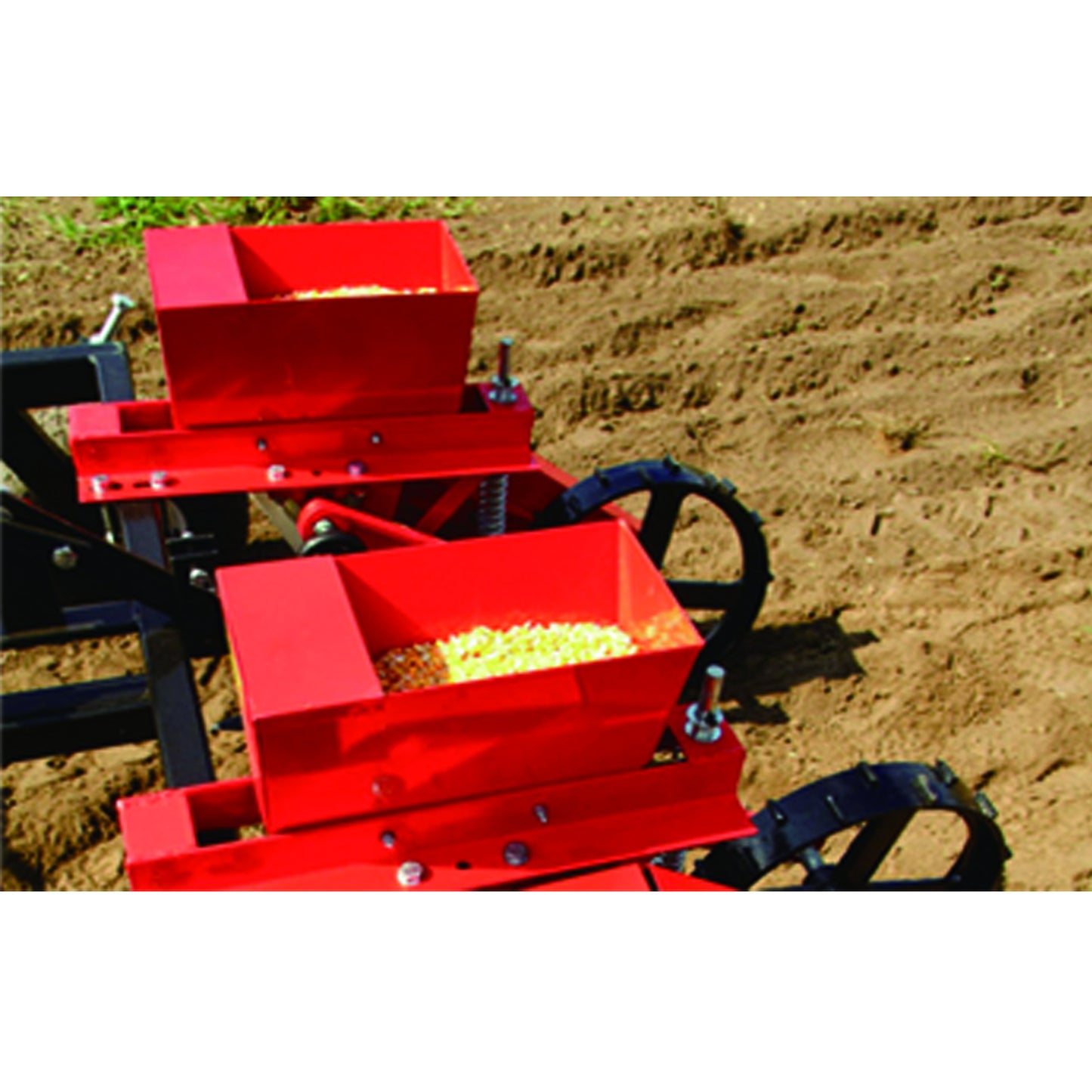 Field Tuff Corn and Bean Planter ATV-CBP | Towing Power 20-30 HP | For ATV/ UTV/ Lawn Tractors
