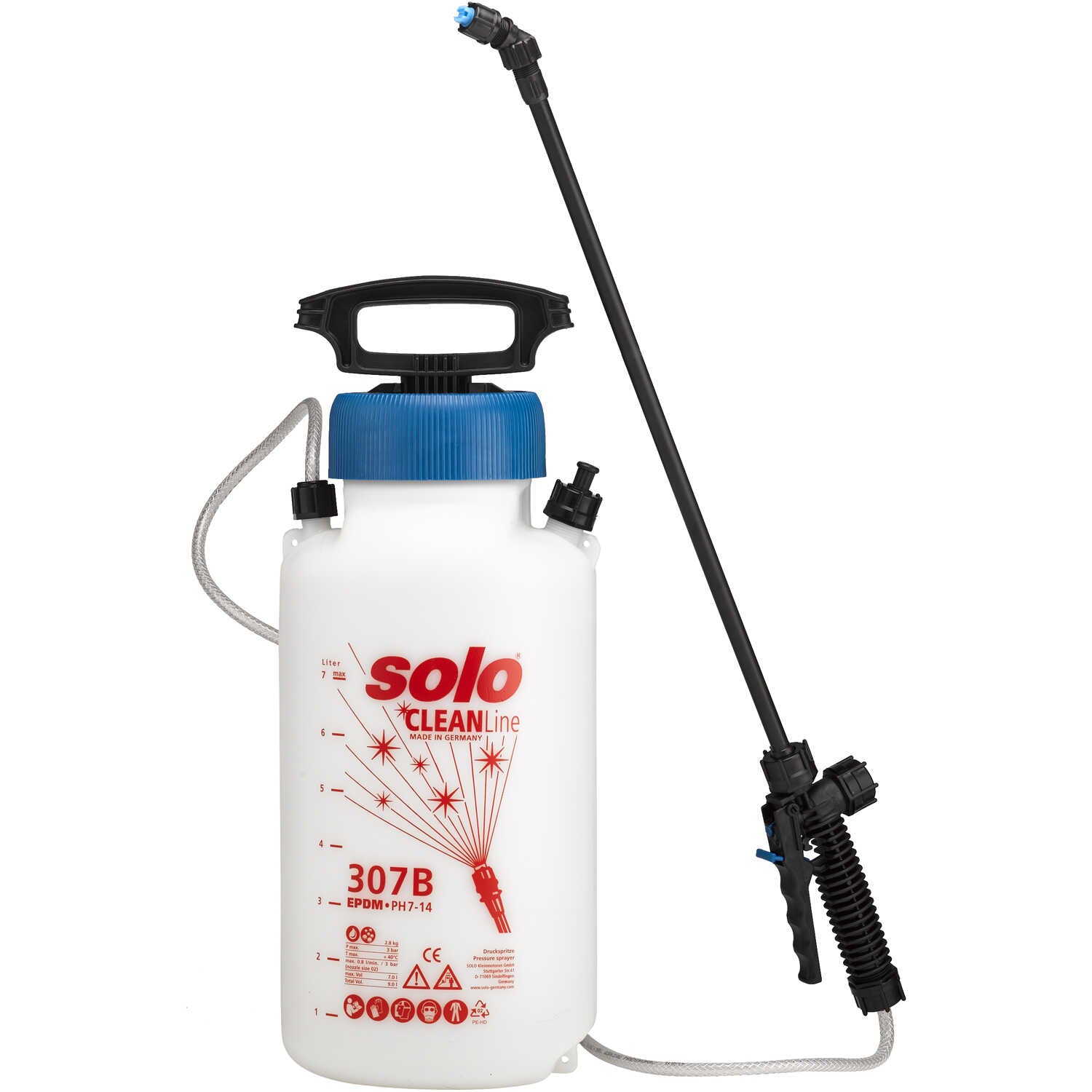 Pump Sprayer Solvent Stainless Steel 2 Gallon