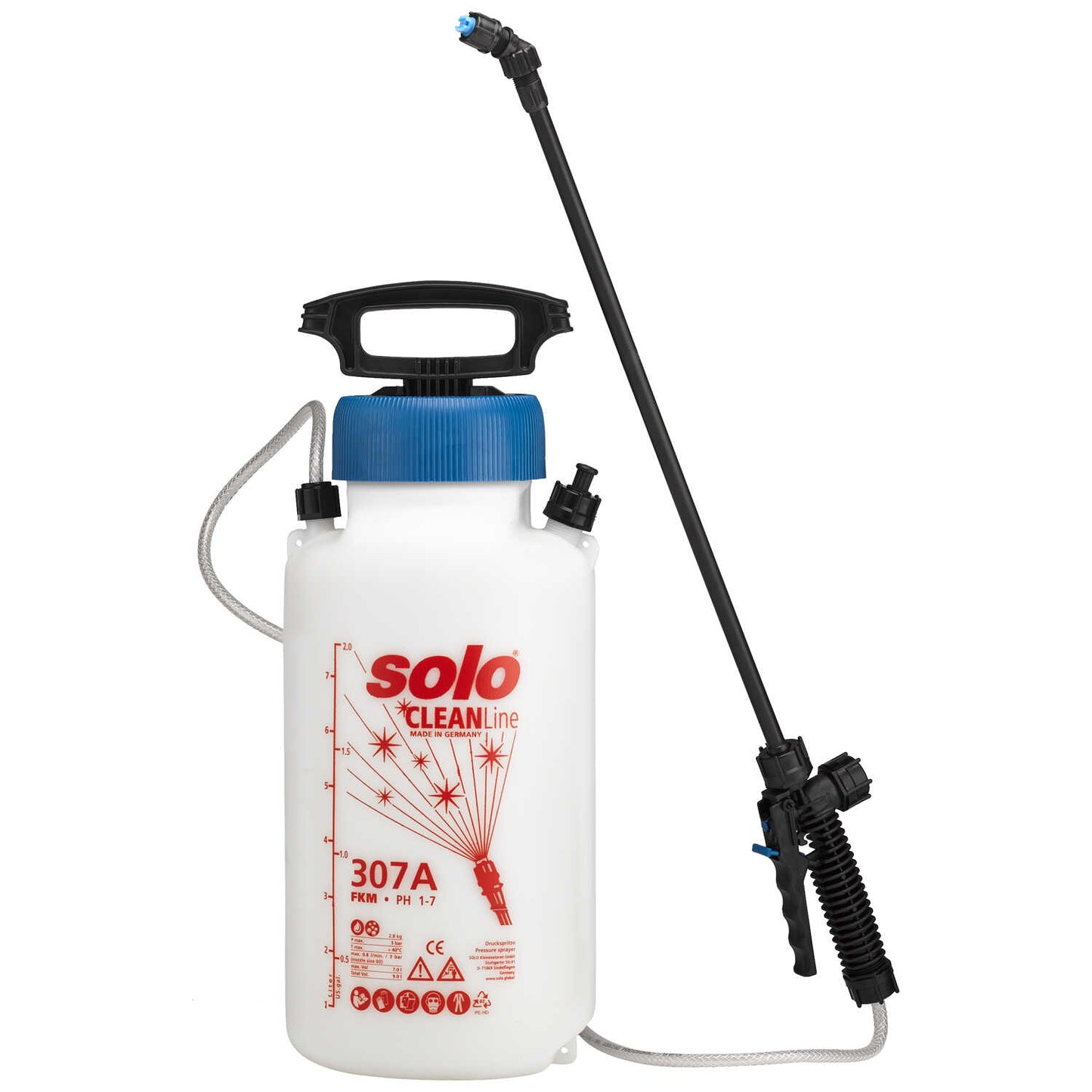 Solo® CLEANLine Industrial Handheld Sprayers 2-Gallon Capacity