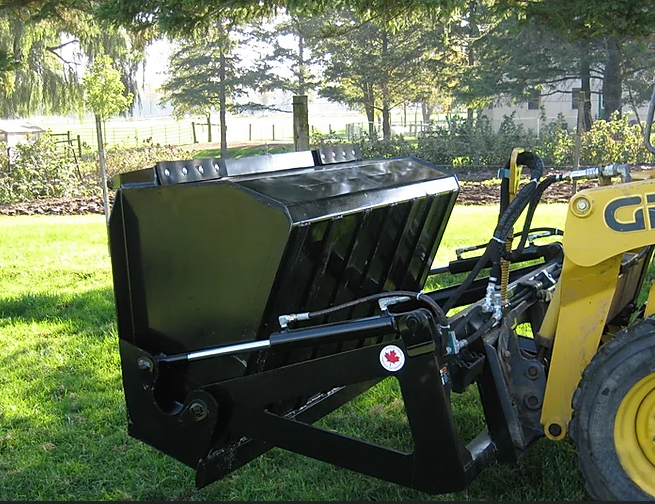 Martatch | High Dump Bucket | Model MHDBS-A Series | Working Width 66", 72", 78", 84", & 96" | Hydraulic Flow 8 To 15 GPM | For Skid Steer