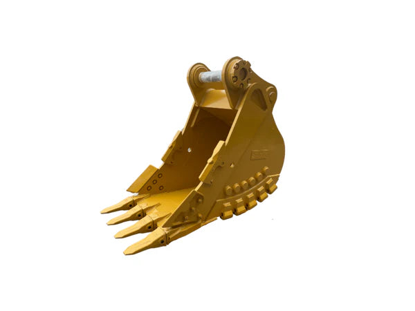 Bedrock Attachments Heavy-Duty Bucket & Adjuster GP | Width 36-Inch | Capacity 1.41 CU M | Machine Size 45-55 Tons | For Excavators CAT 349