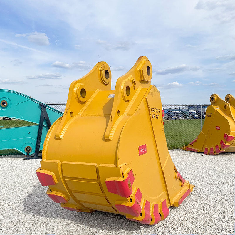 Teran Heavy Duty Excavator Bucket | Model BKT-374 HDXV | Digging Width 42" to 84" Inch | Capacity 2.08 to 3.65 Cubic Meters | For Excavators
