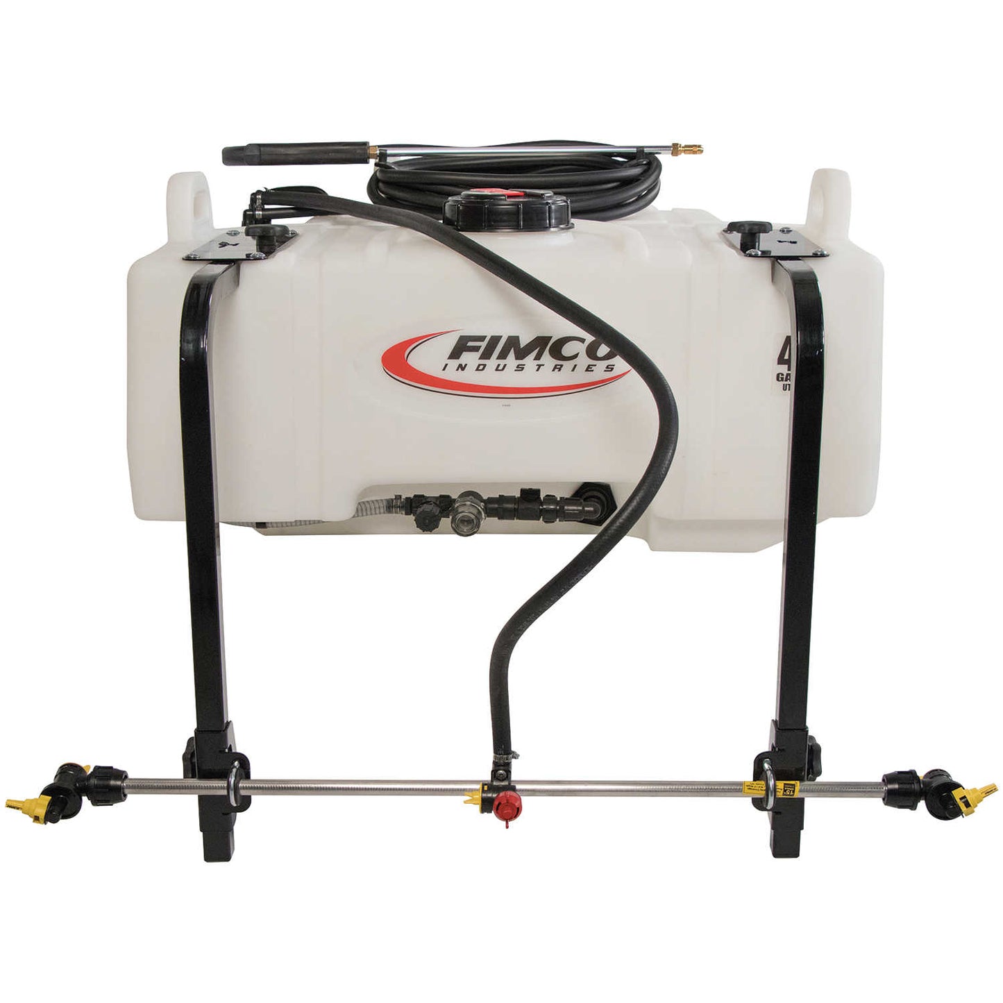 Fimco | UTV Broadcast Sprayers | Models UTV-45-BL & UTV-65-BL | Tank Size 45 & 65 Gallon | Widths 30" & 34.5" | Flow Rate 4.5 GPM | For UTVs