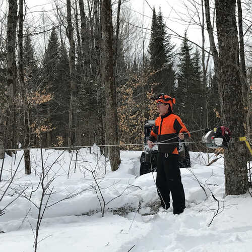 Portable Winch Gas-Powered Pulling Winch Model PCW4000