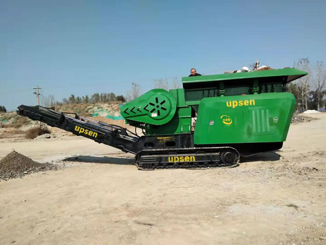Upsen Mobile Stone Jaw Crusher | Model U-JC704 | Yanmar Engine 74 HP | Capacity 30–80 t/h