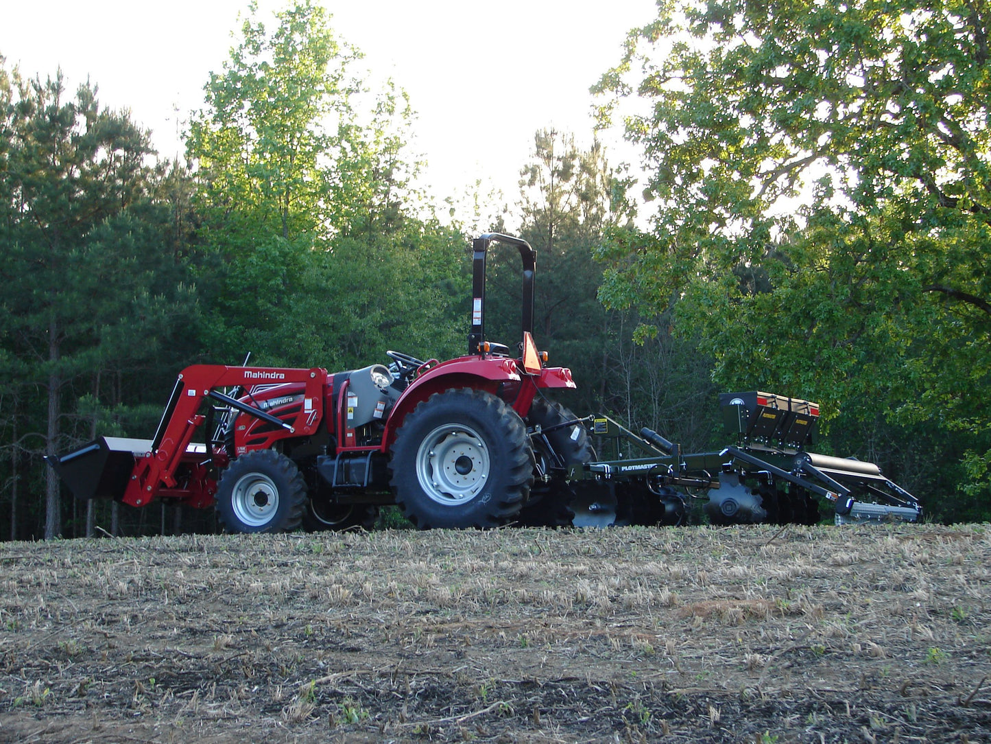 PLOTMASTER 6' Hunter 600 | Cultipacker, Seeder, Disk | Food Plot Planter | 3pt Hitch For Tractor