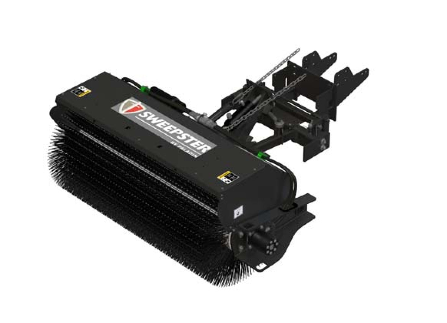 Paladin Broom Front Mounted Hydraulic Sweeper | Working Width 72" | 32" Brush Diameter | Manual 30° Angle | 40–80 HP | For Tractors