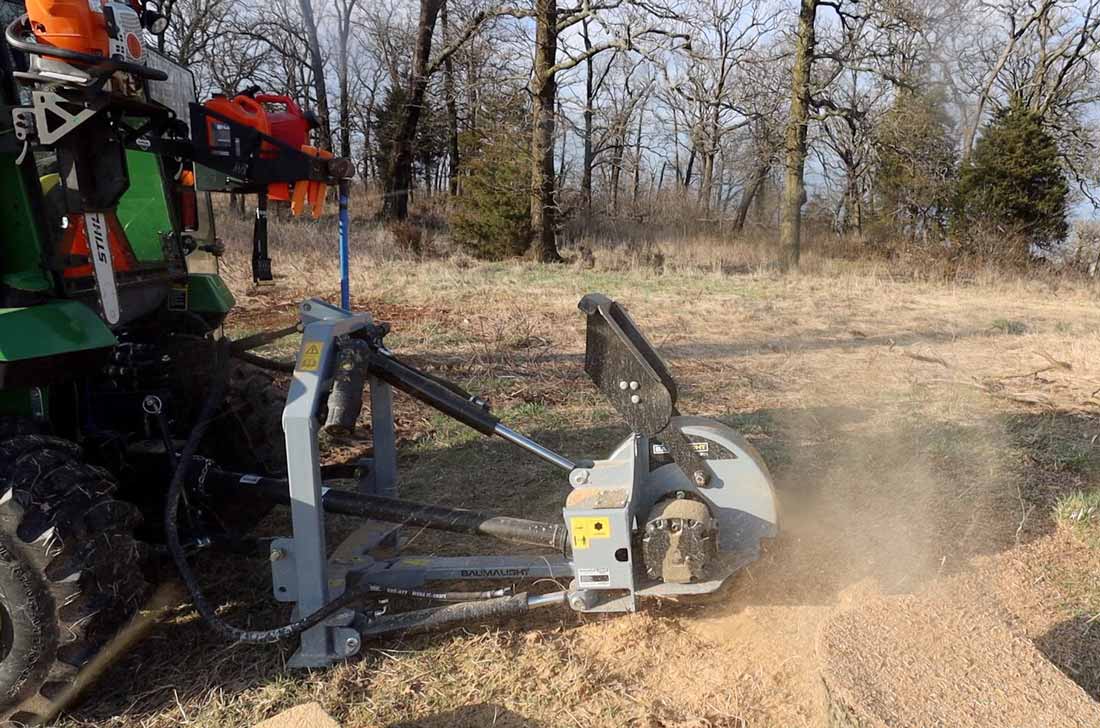 Baumalight | Stump Grinder | 3P24 | 24" Rotor | 30–50 HP PTO | For Tractor