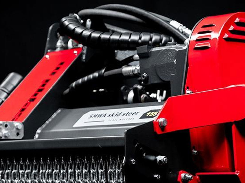 Seppi Flail Mower | SMWA 155 & 175 | 61"-69" | 25-100 HP | For Mini / Compact Track Loaders