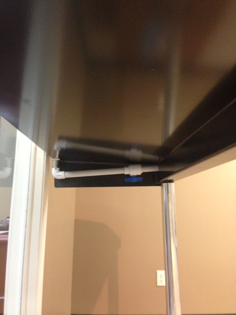 Boat Lift Distributors | Dock Mount Fish Cleaning Table | Dimensions 54.5″ W x 22.5″ D x 37″ | Weight 50 lbs | For Dock, Deck, & Pier