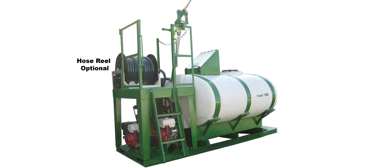 Turbo Turf Hybrid Hydroseeder | Model HY-750-HE & HY-750-HE-P | Width 75" | Capacity 750 Gallons | Honda Engine 2x 13 HP | For Residential, Commercial & Large-Scale Applications